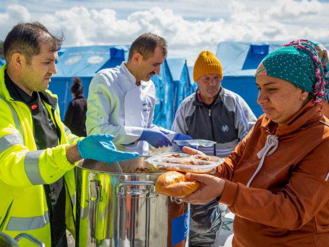Survival kit distribution 1